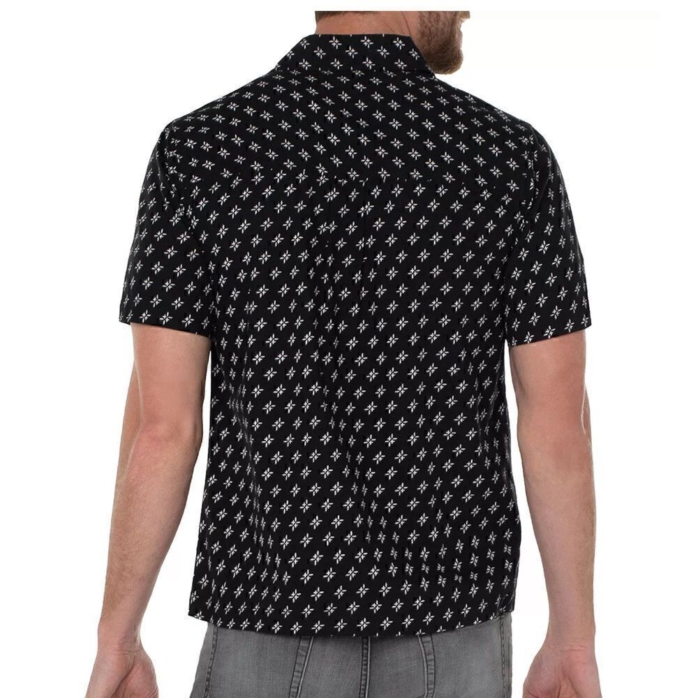 Liverpool Los Angeles
Garment Dyed Short Sleeve Printed Shirt